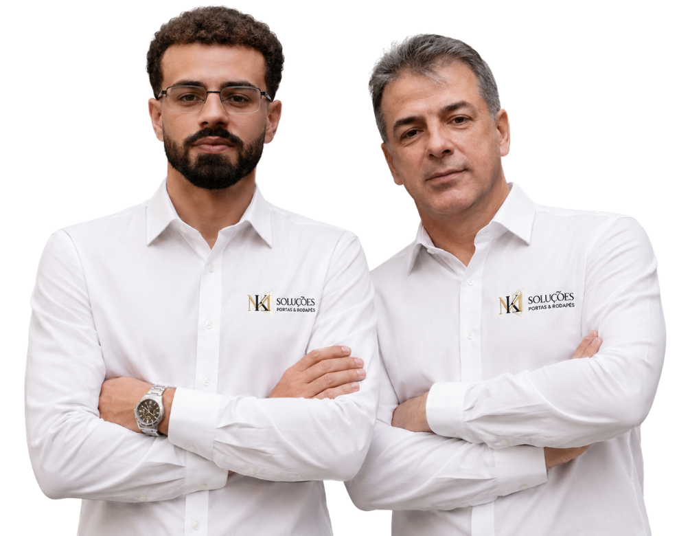 Marcio e Kelvin, fundadores da MSK Soluções para Ambientes