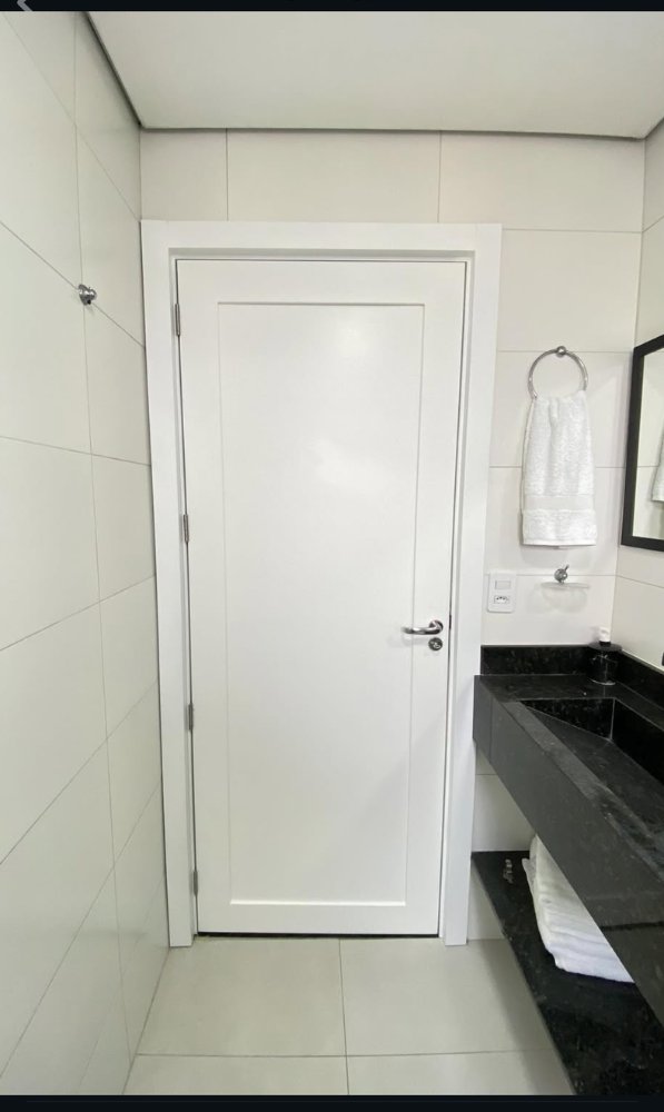 Porta PVC instalada